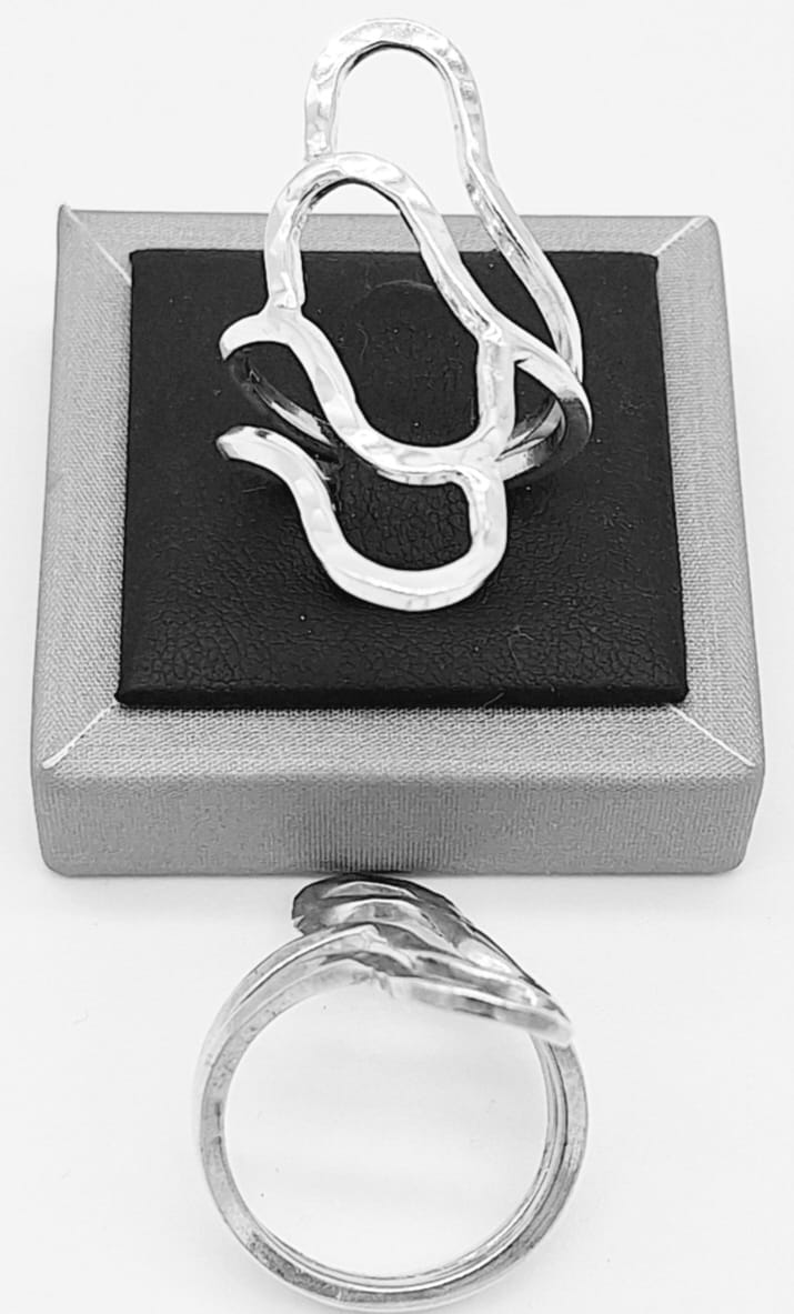 Anillo Plata Ley 925., sello de autenticidad Plata Ley .925