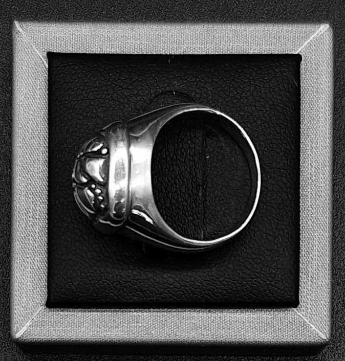 Anillo Plata Ley 925, sello de autenticidad Plata Ley .925