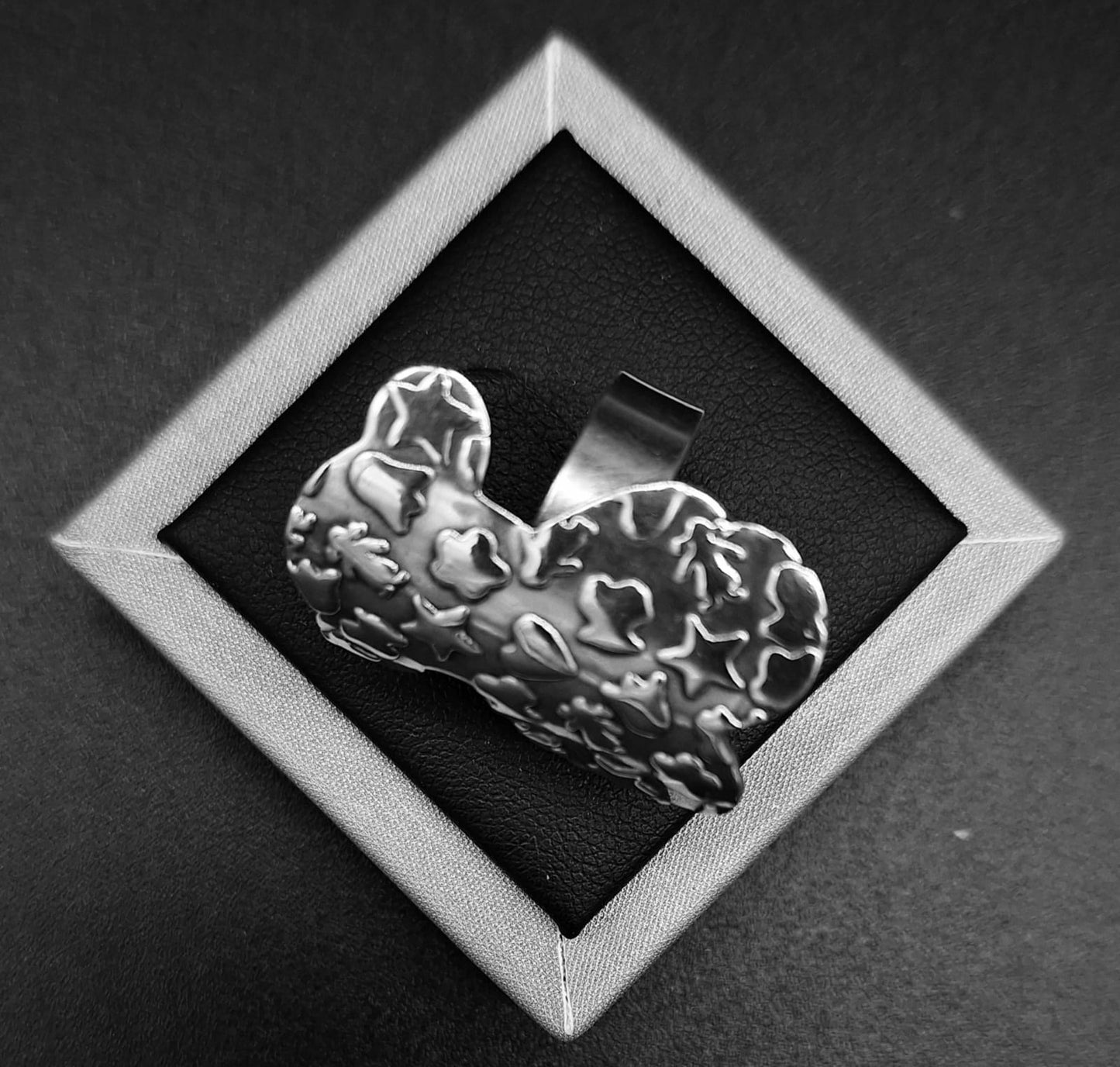 Anillo Plata Ley 925 , Oso, sello de autenticidad Plata Ley .925