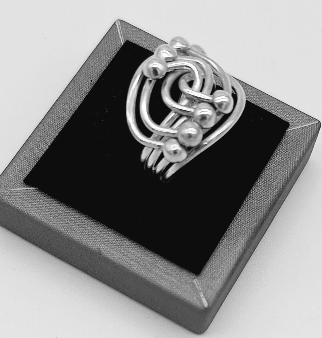 Anillo Plata Ley 925, sello de autenticidad Plata Ley .925