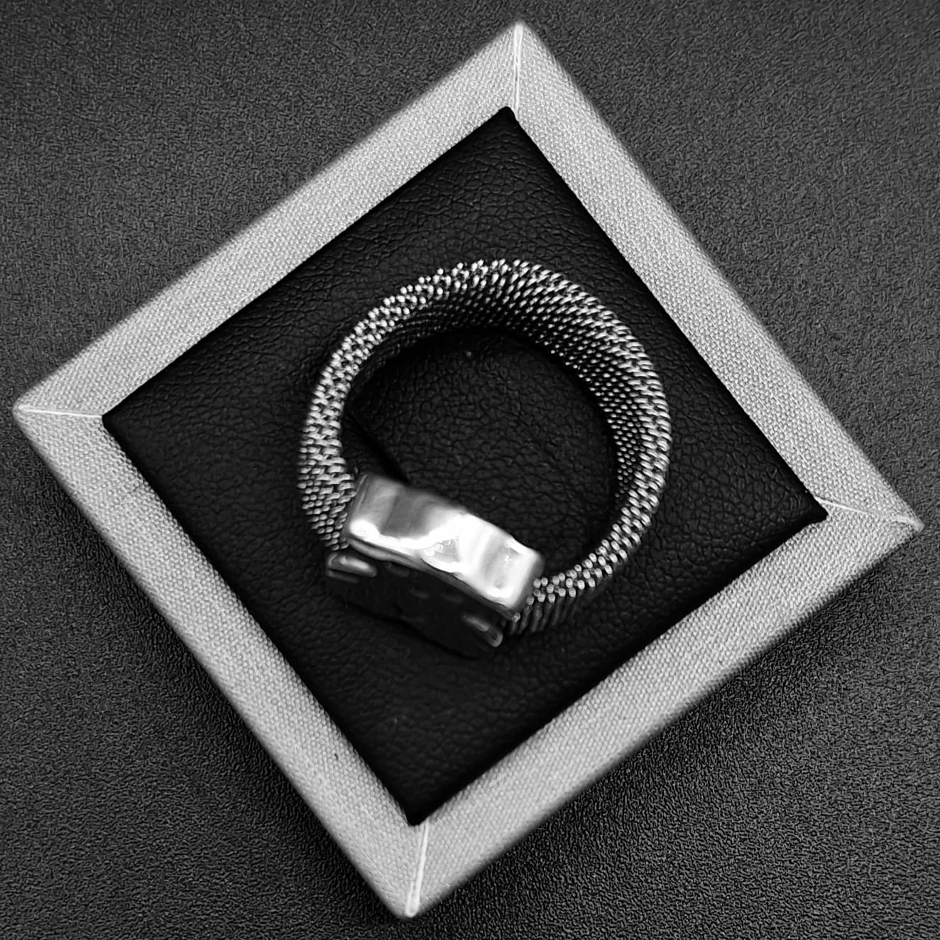 Anillo Plata Ley 925 , Oso ., sello de autenticidad Plata Ley .925