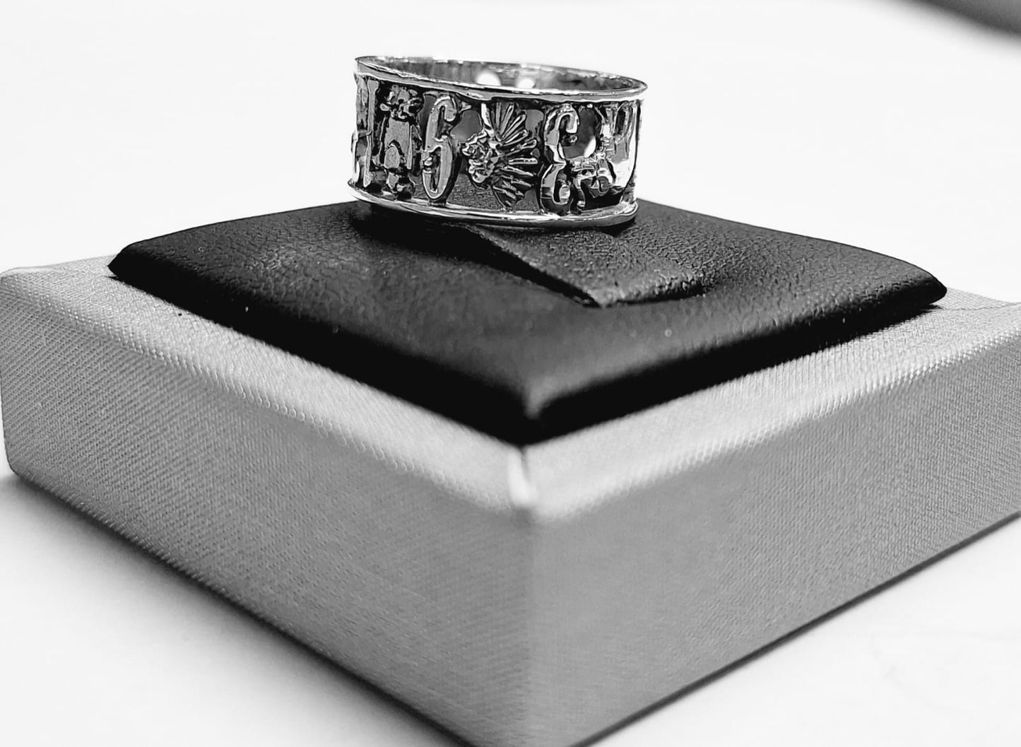 Anillo de la Suerte en Plata Ley 925, sello de autenticidad Plata Ley .925