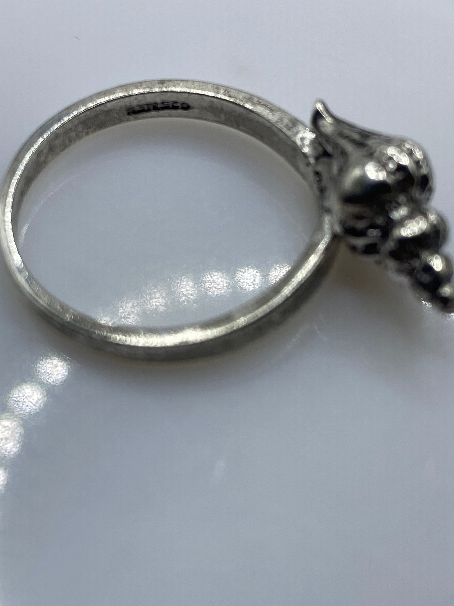 Anillo Concha de Plata .925 Artesanal — Diseño Marino — foto 6