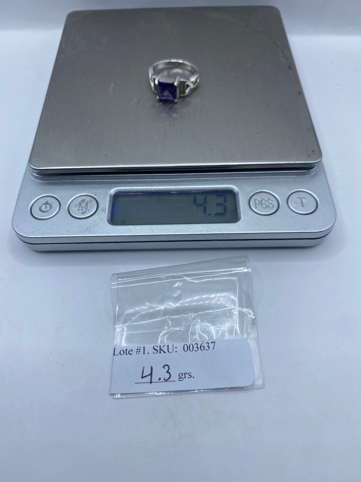 Anillo de Plata Ópalo de Fuego — Fuego Natural en Taxco — foto 6