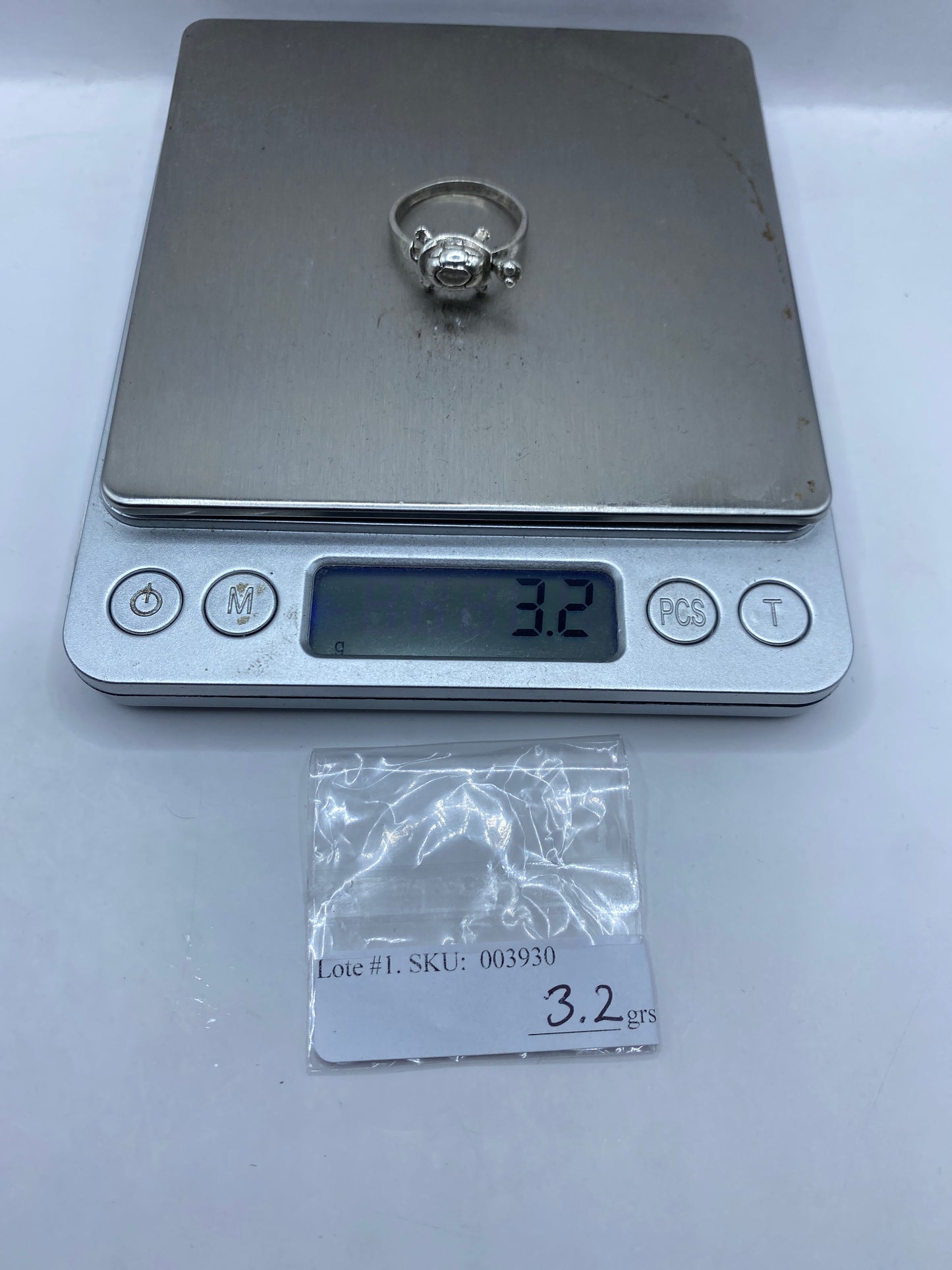 Anillo de Plata Tortuga Artesanal — Diseño Étnico Taxco — foto 5