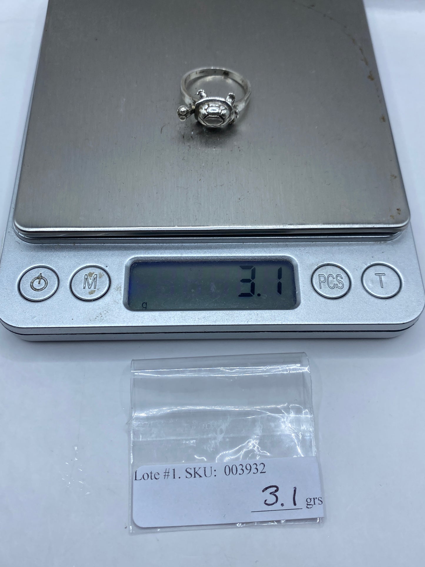 Anillo de Plata Tortuga Tallada — Diseño Étnico Taxco — foto 6