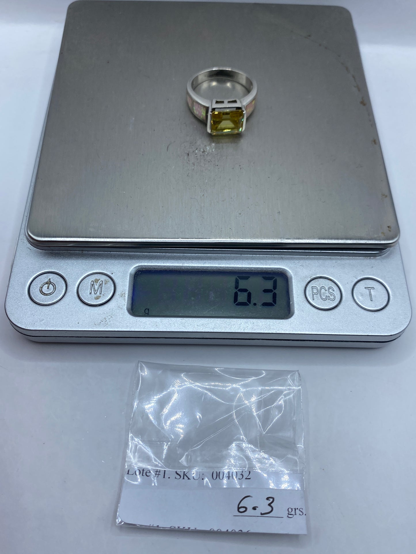 Anillo de Plata Ópalo de Fuego — Diseño Exclusivo Taxco — foto 6