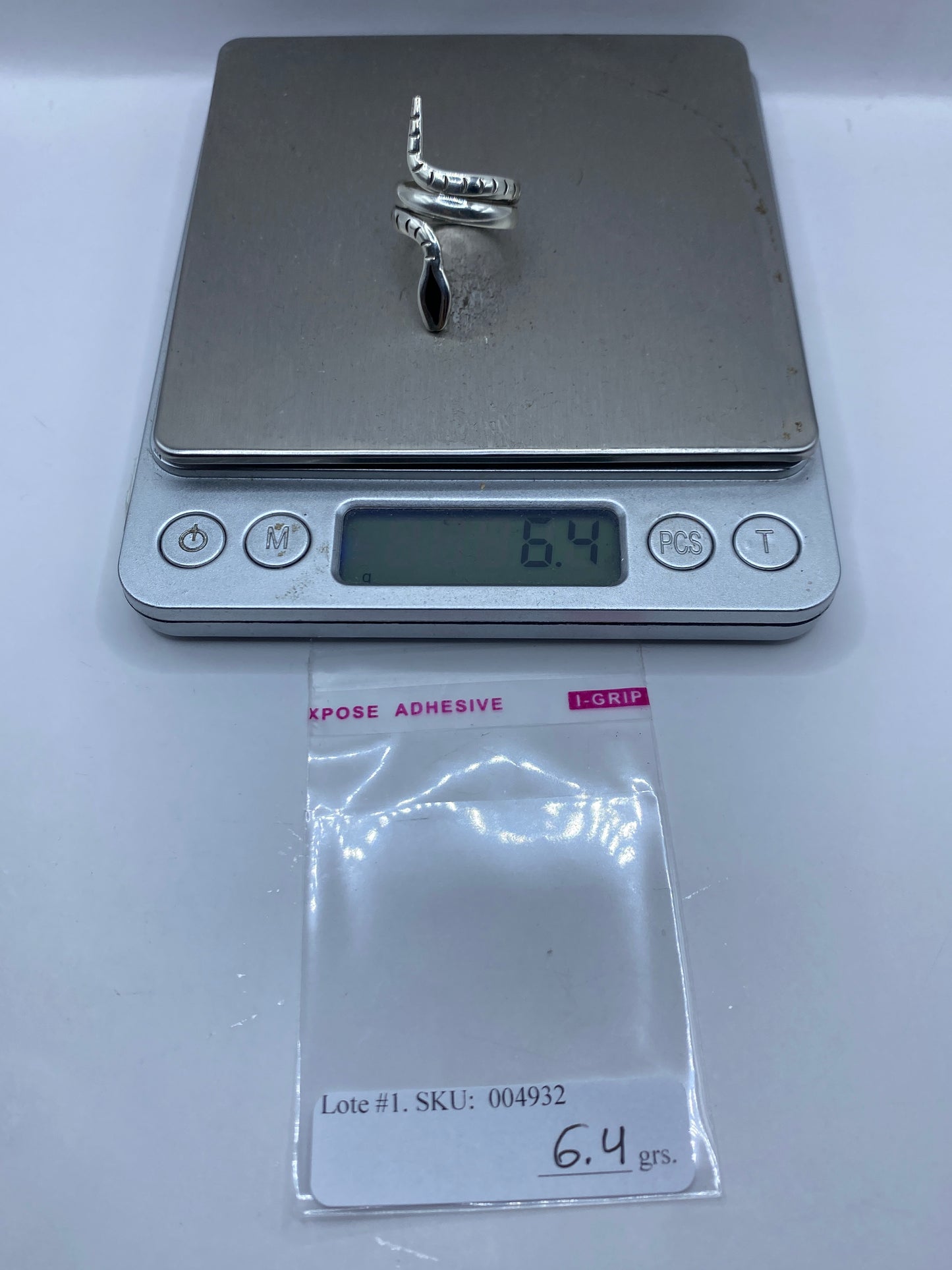 Anillo de Plata Serpiente — Diseño Escultural Taxco .925 — foto 5