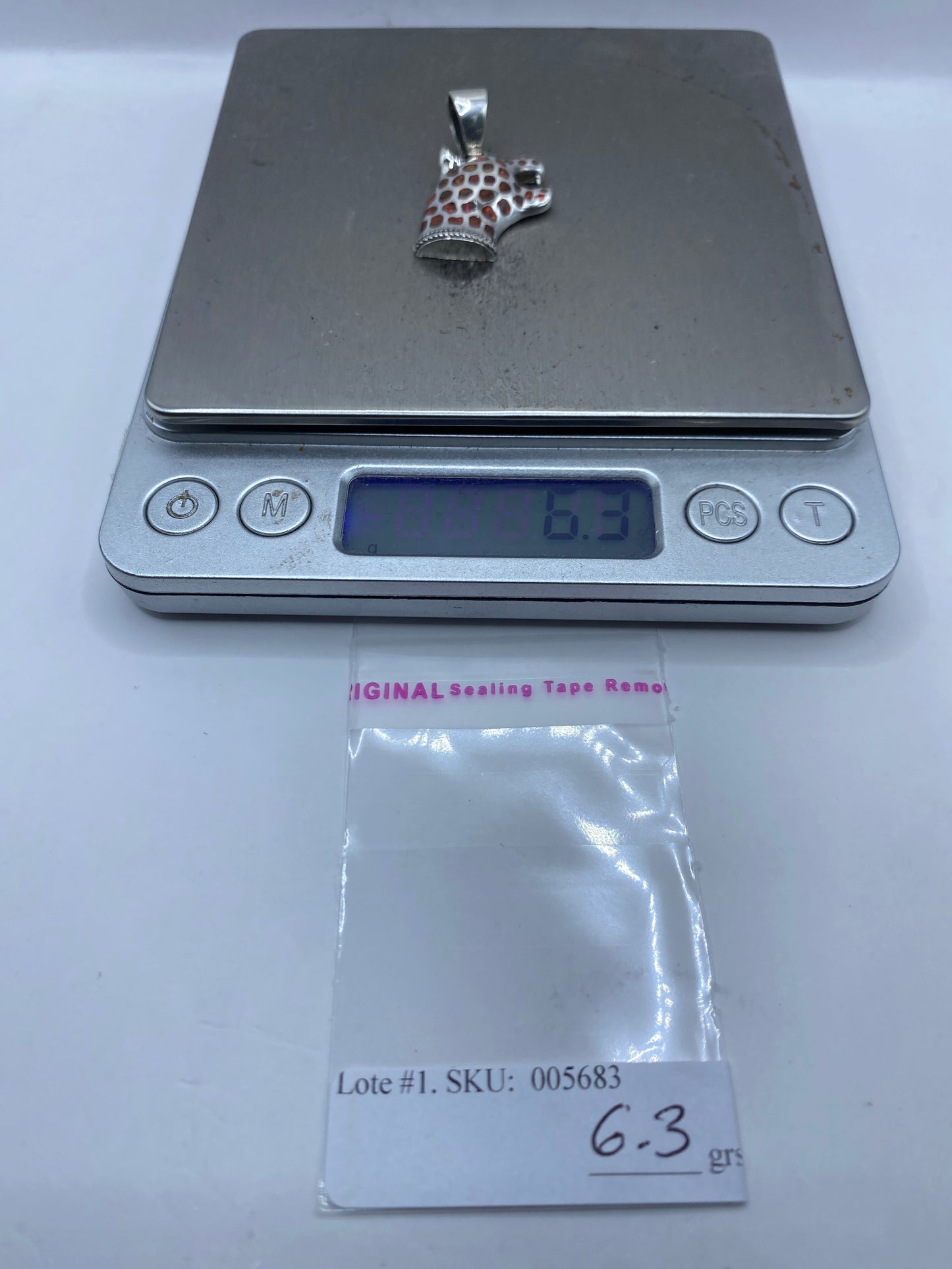 Dije Jaguar Plata .950 con Ópalo de Fuego — Taxco — foto 6