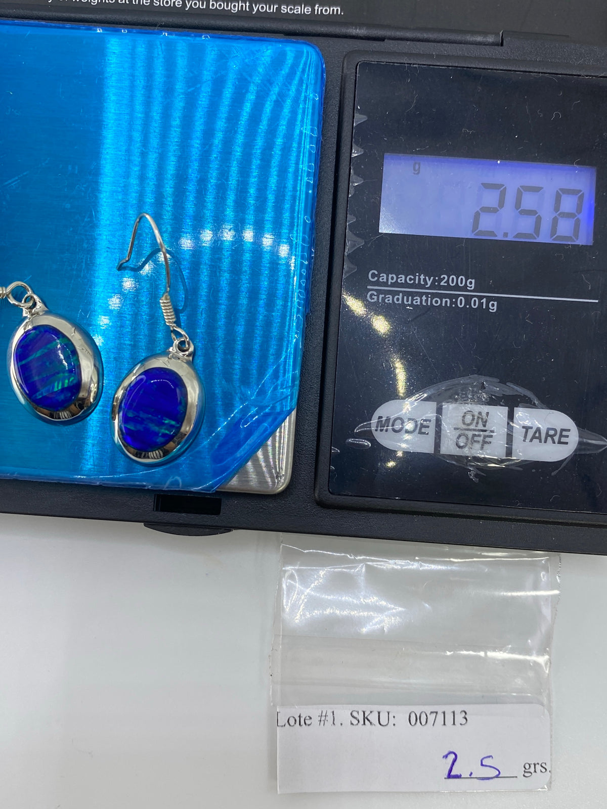 Aretes de plata .925 — foto 6