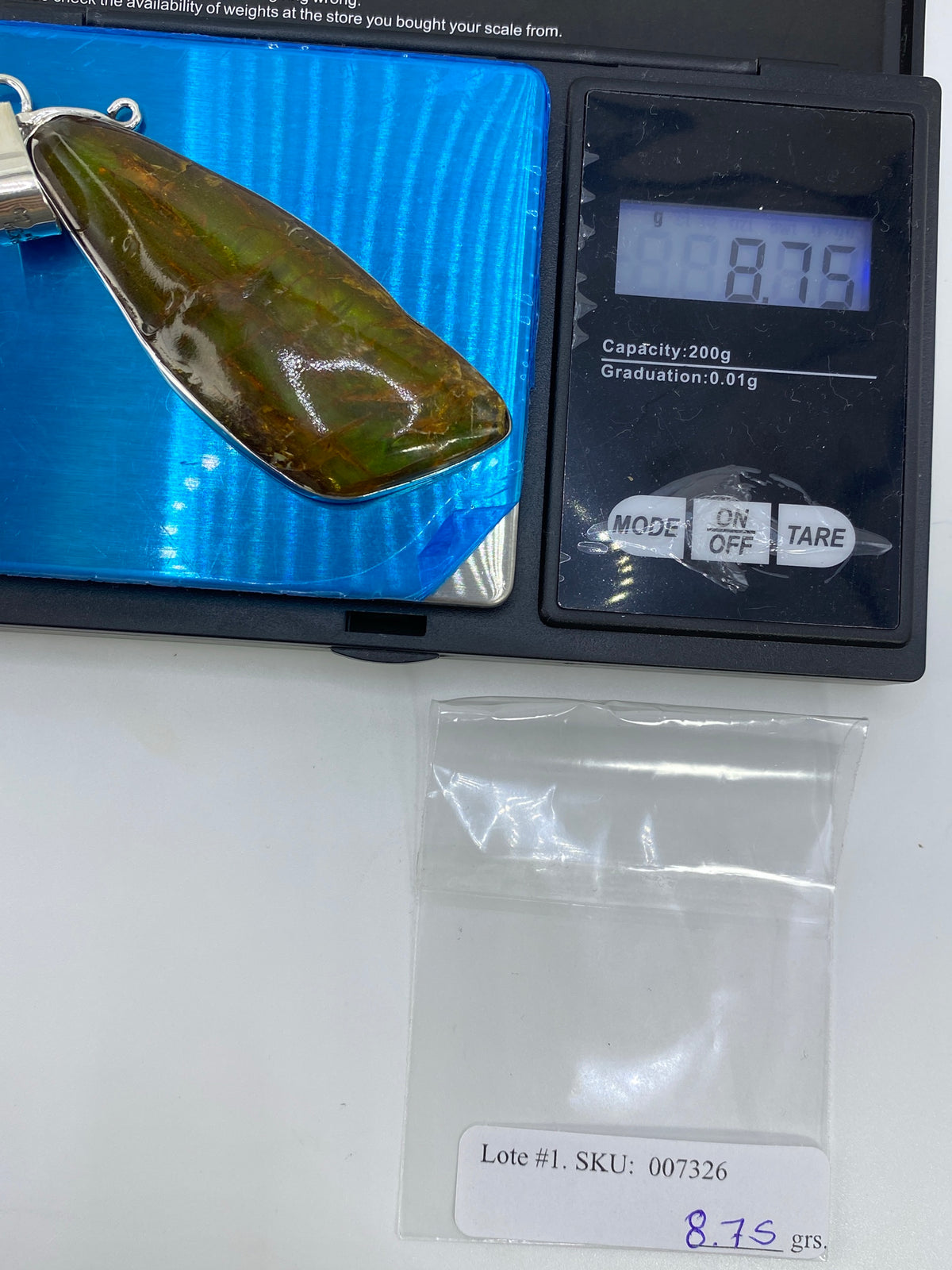 Dije de Plata 950 con Piedra Engastada — Taxco — foto 6