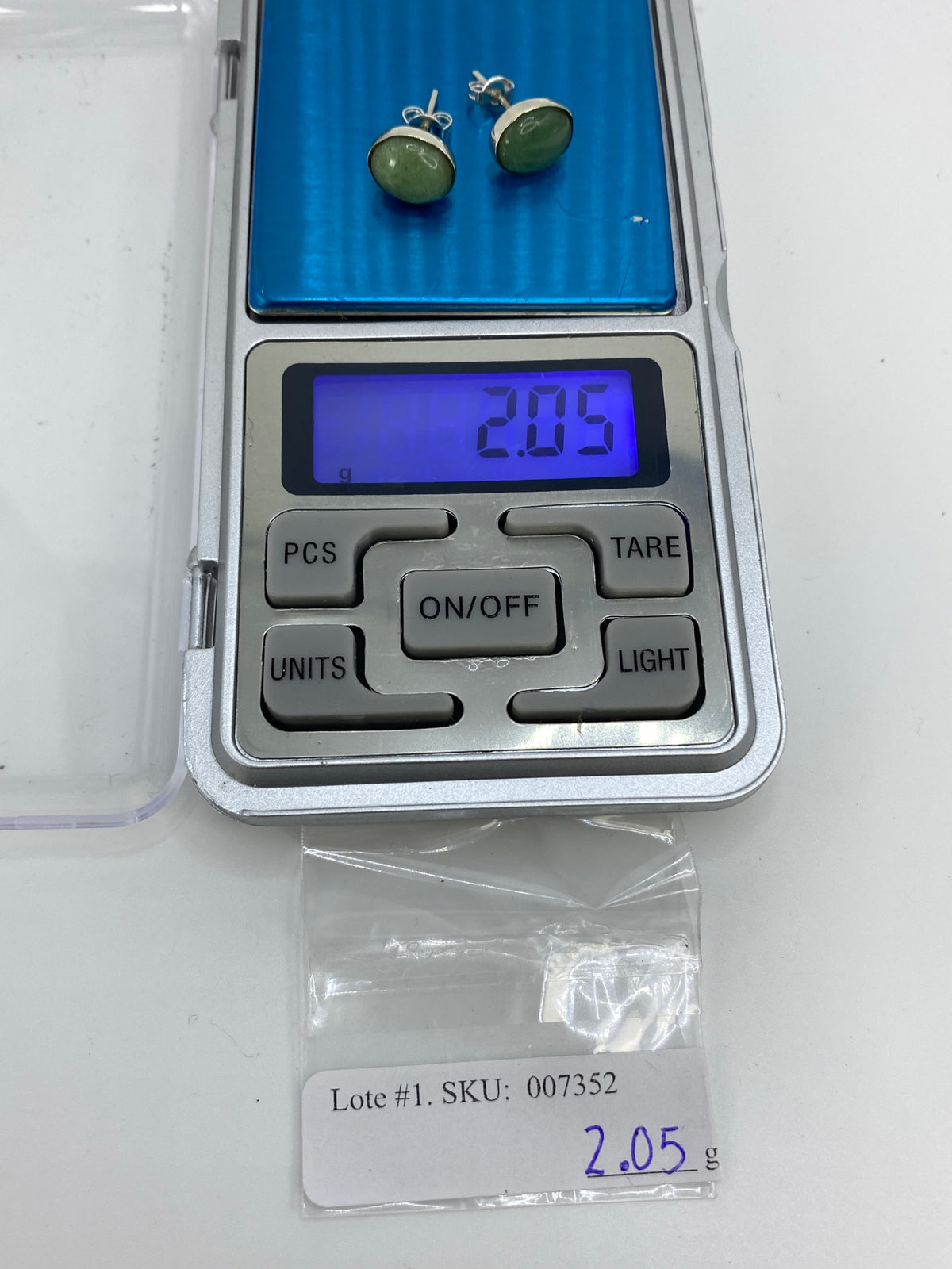 Aretes Lapislázuli Plata 950 — Engaste a Mano Taxco — foto 6