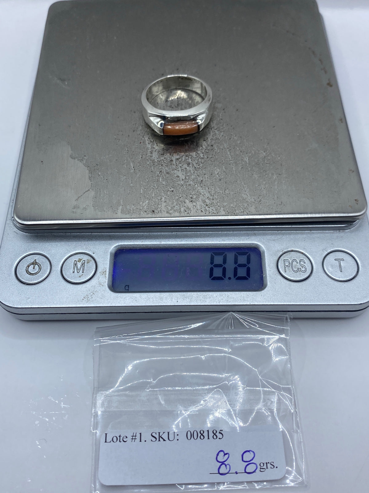 Anillo de Plata con Piedra Engastada — Taxco 925 — foto 7
