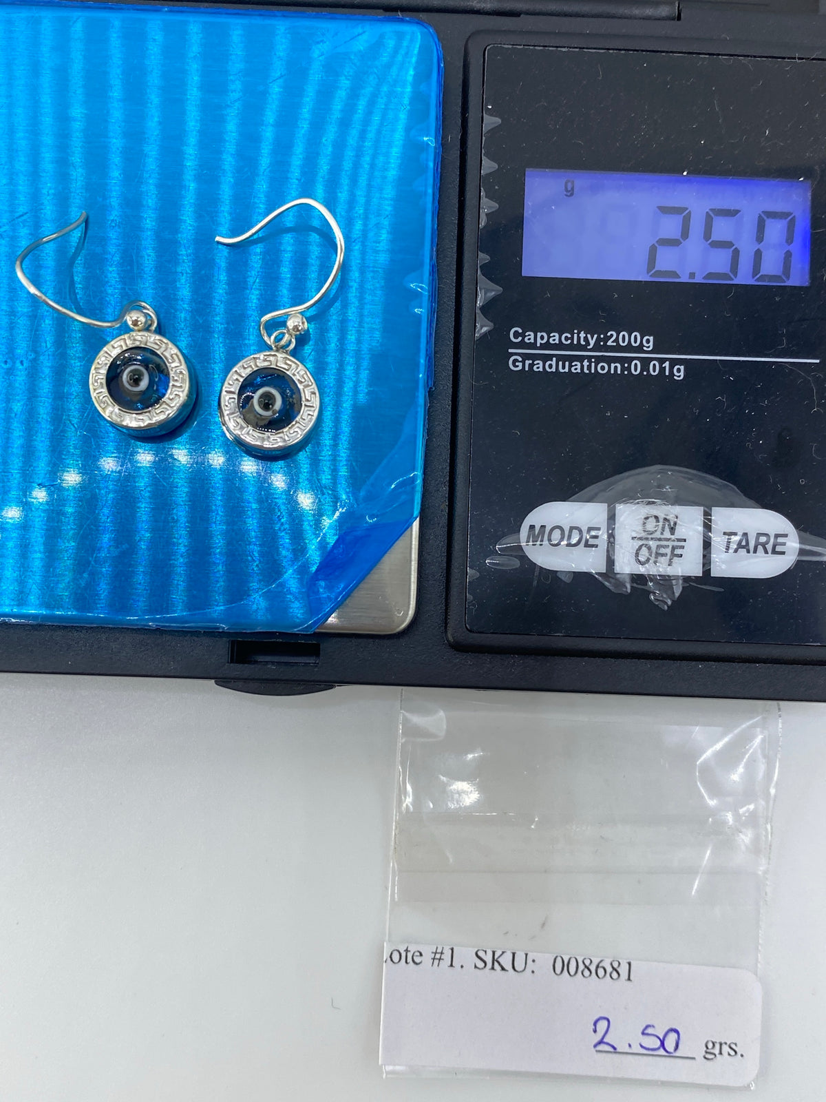 Aretes de Plata Ojo de Protección — Taxco 925 — foto 6