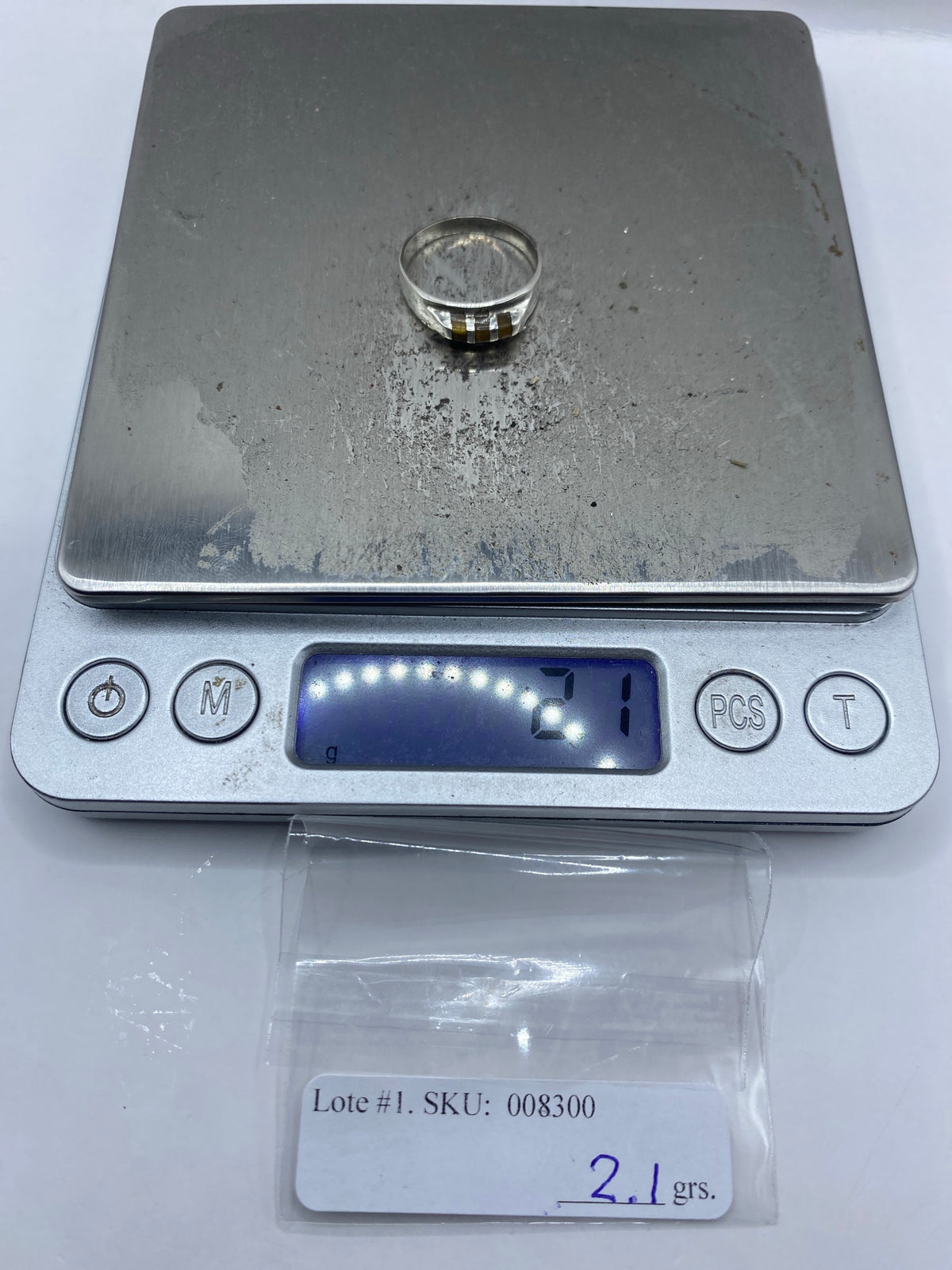 Anillo de Plata con Ojo de Tigre Café — Taxco 925 — foto 7