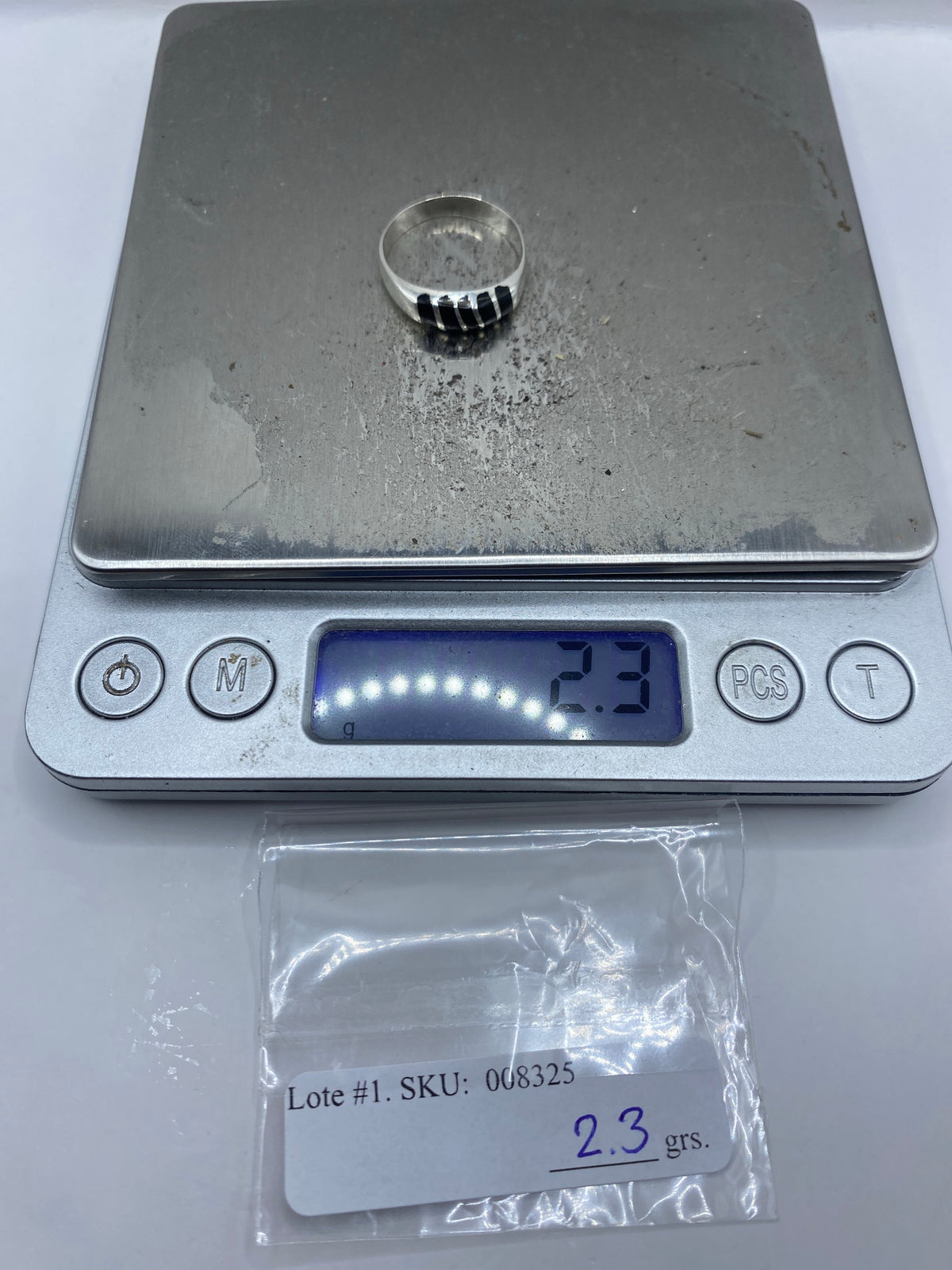 Anillo de Plata con Ónix Negro — Taxco 925 — foto 7