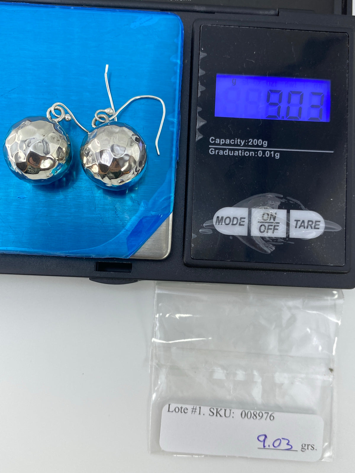 Aretes de Plata Cartoneado — Taxco 925 — foto 6