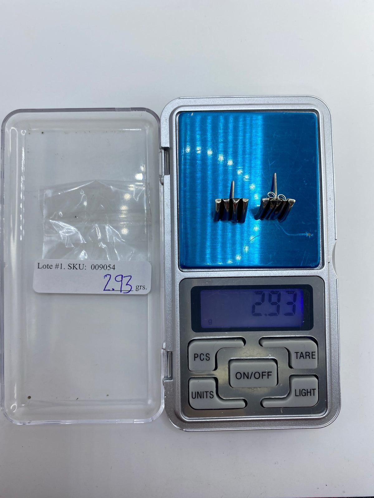 Aretes Plata Cartoneado Geométrico — Taxco 925 — foto 6