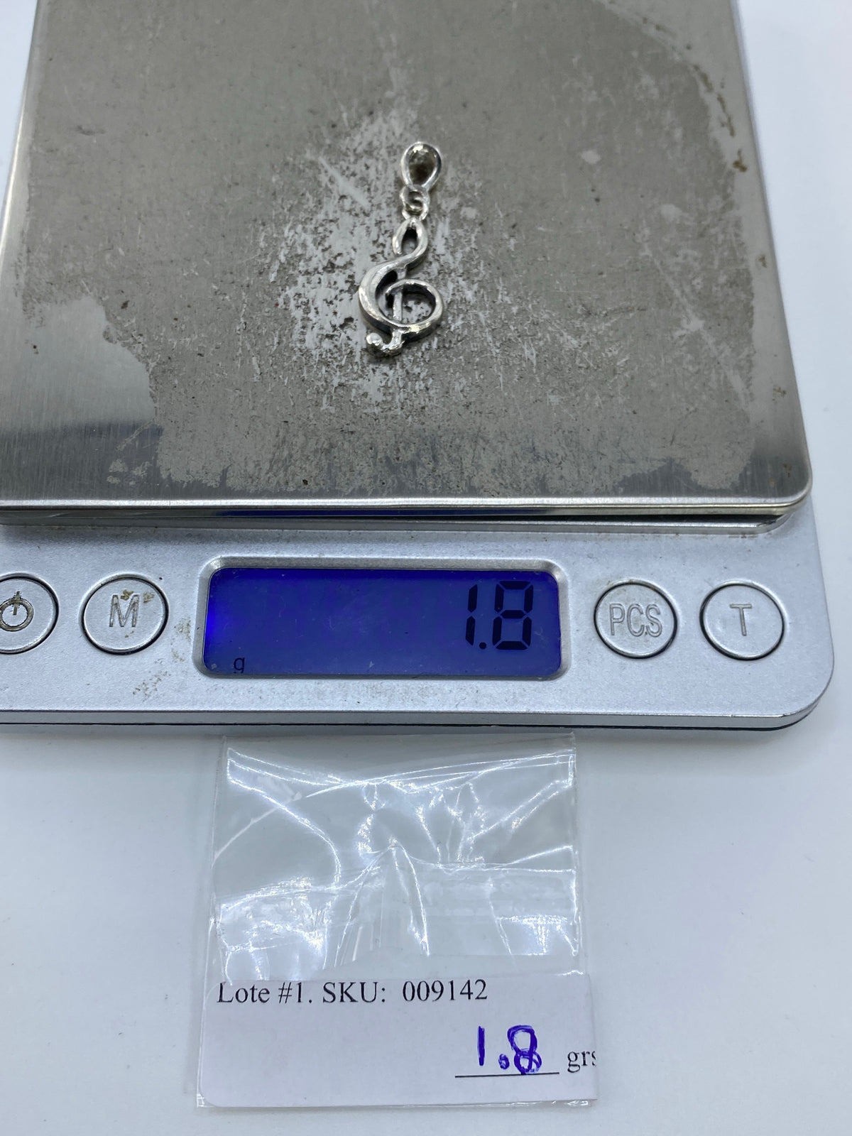 Dije Clave de Sol de Plata 925 — Taxco — foto 6