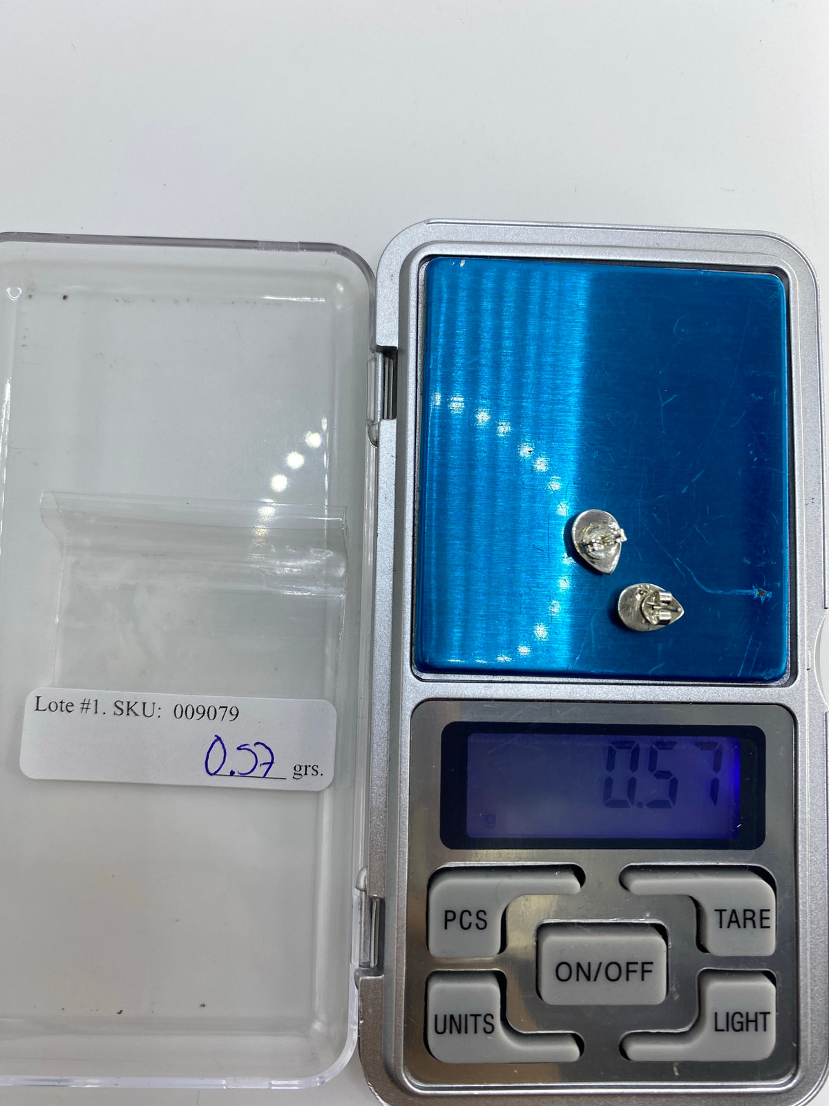 Aretes de Plata Morada — Engaste a Mano Taxco — foto 6