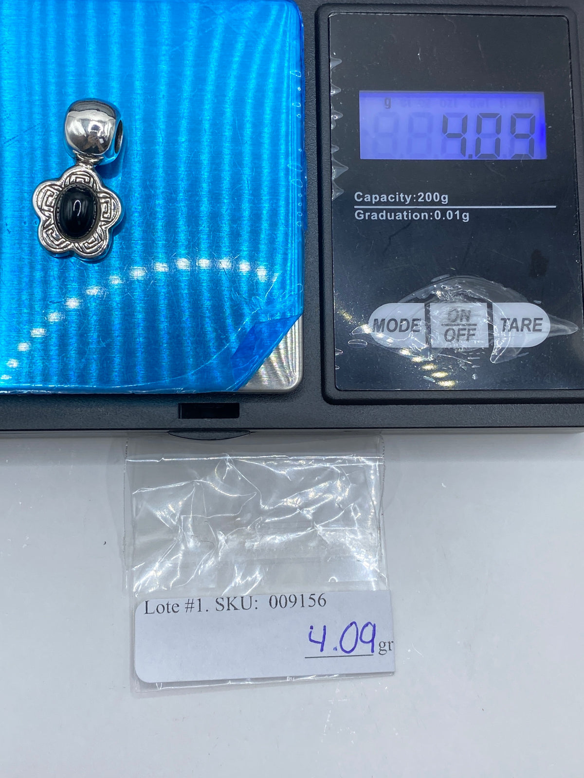 Dije de Plata Ónix Negro — Diseño Prehispánico Taxco 925 — foto 6