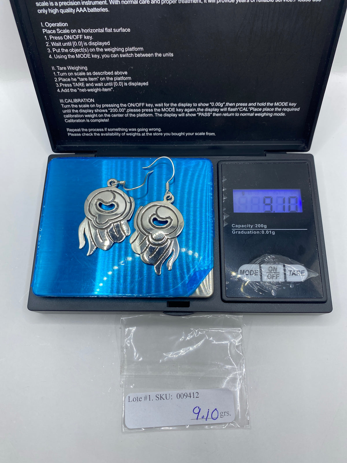 Aretes de Plata Floral Volumétrico — Taxco 925 — foto 6