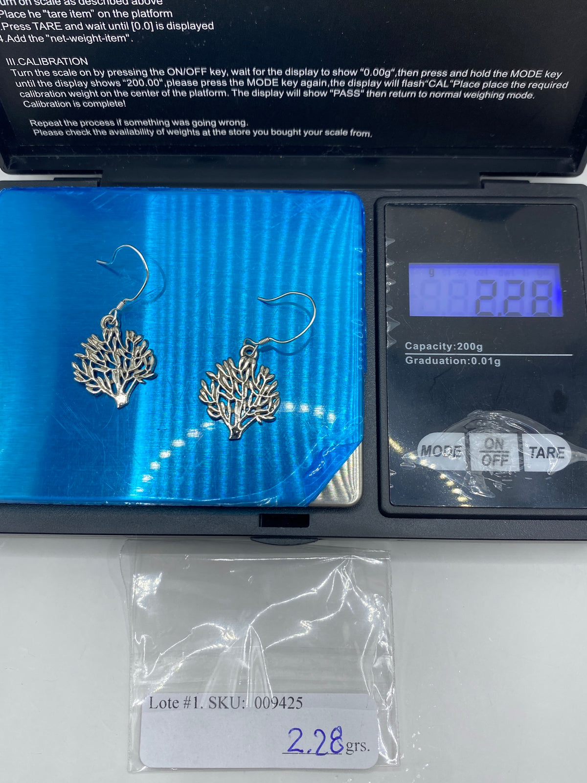 Aretes Árbol de la Vida Plata Repujada — Taxco 925 — foto 6