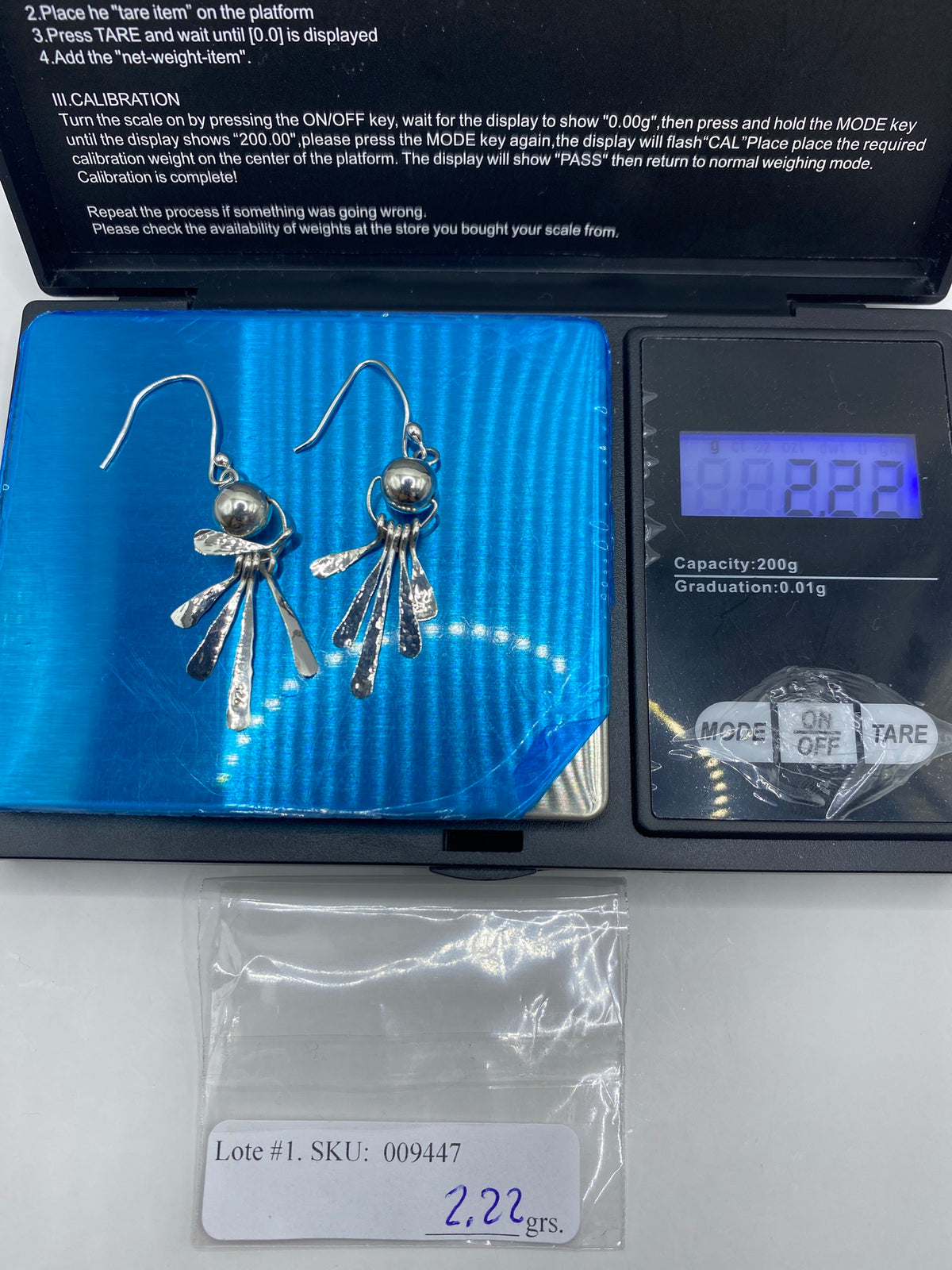 Aretes de Plata Fundición y Hojas Repujadas — Taxco 925 — foto 6