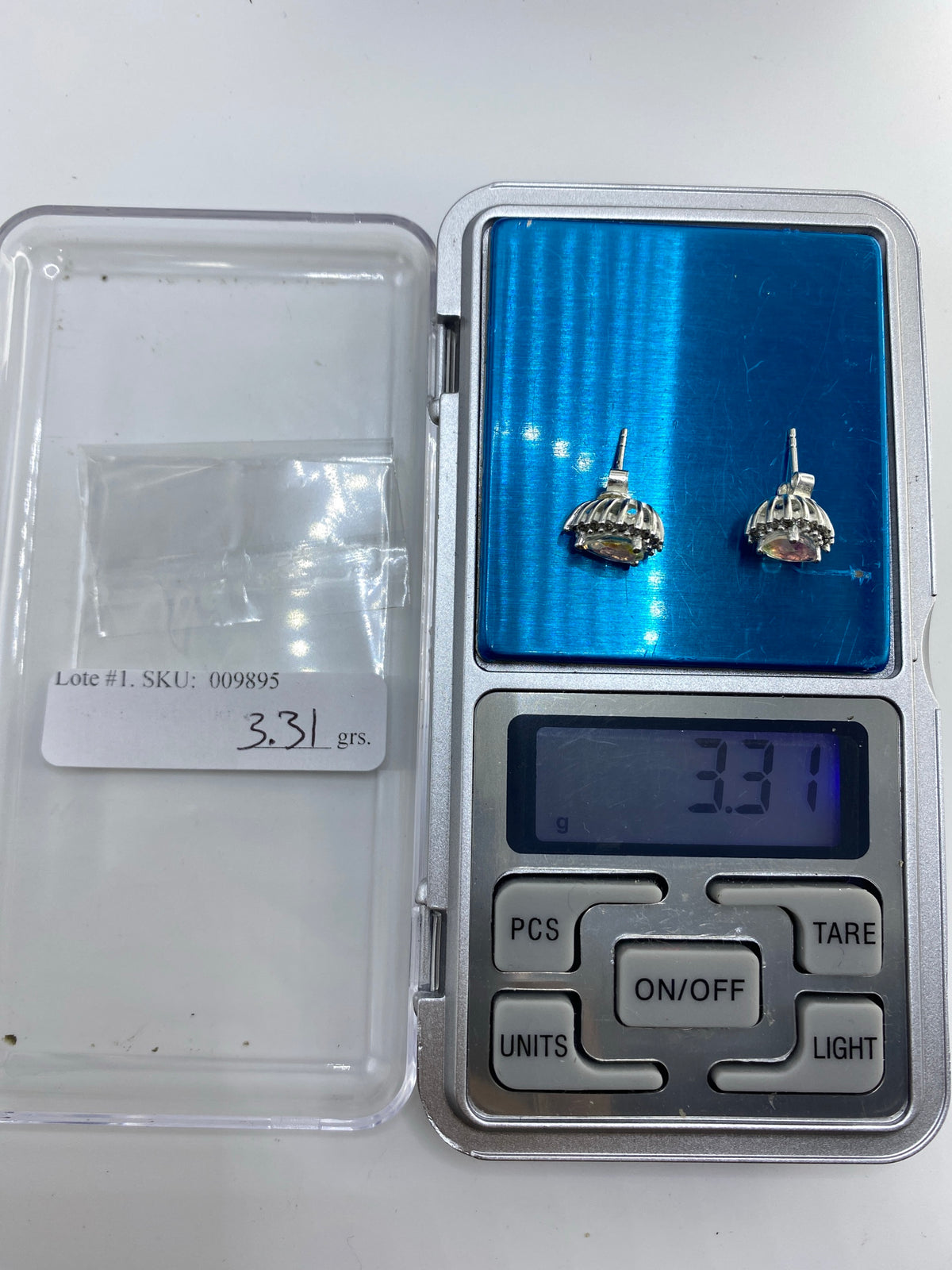 Aretes de Plata con Circonia Multicolor — Taxco 925 — foto 6
