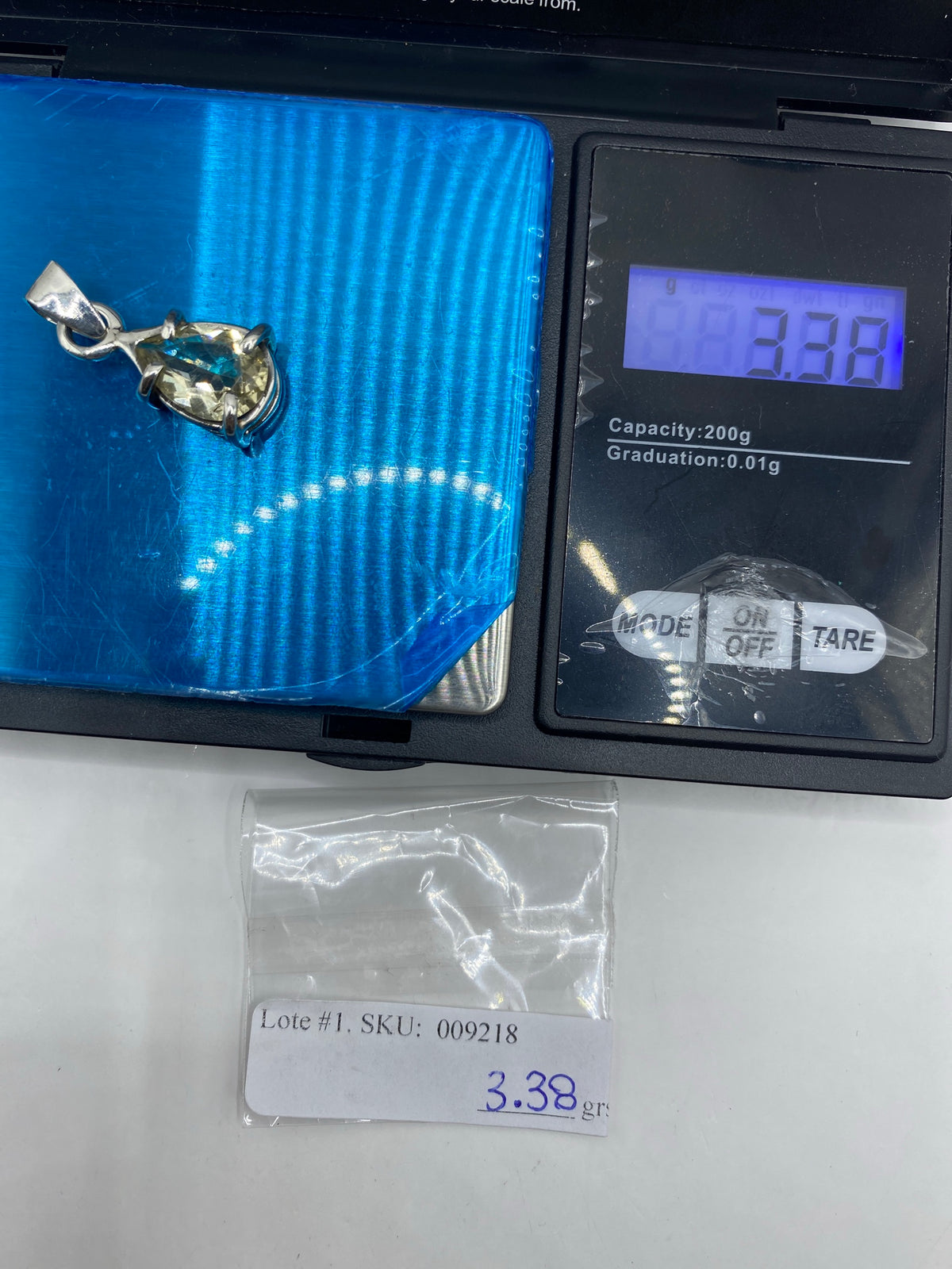 Dije Gota Plata 925 con Circonia — Taxco — foto 6