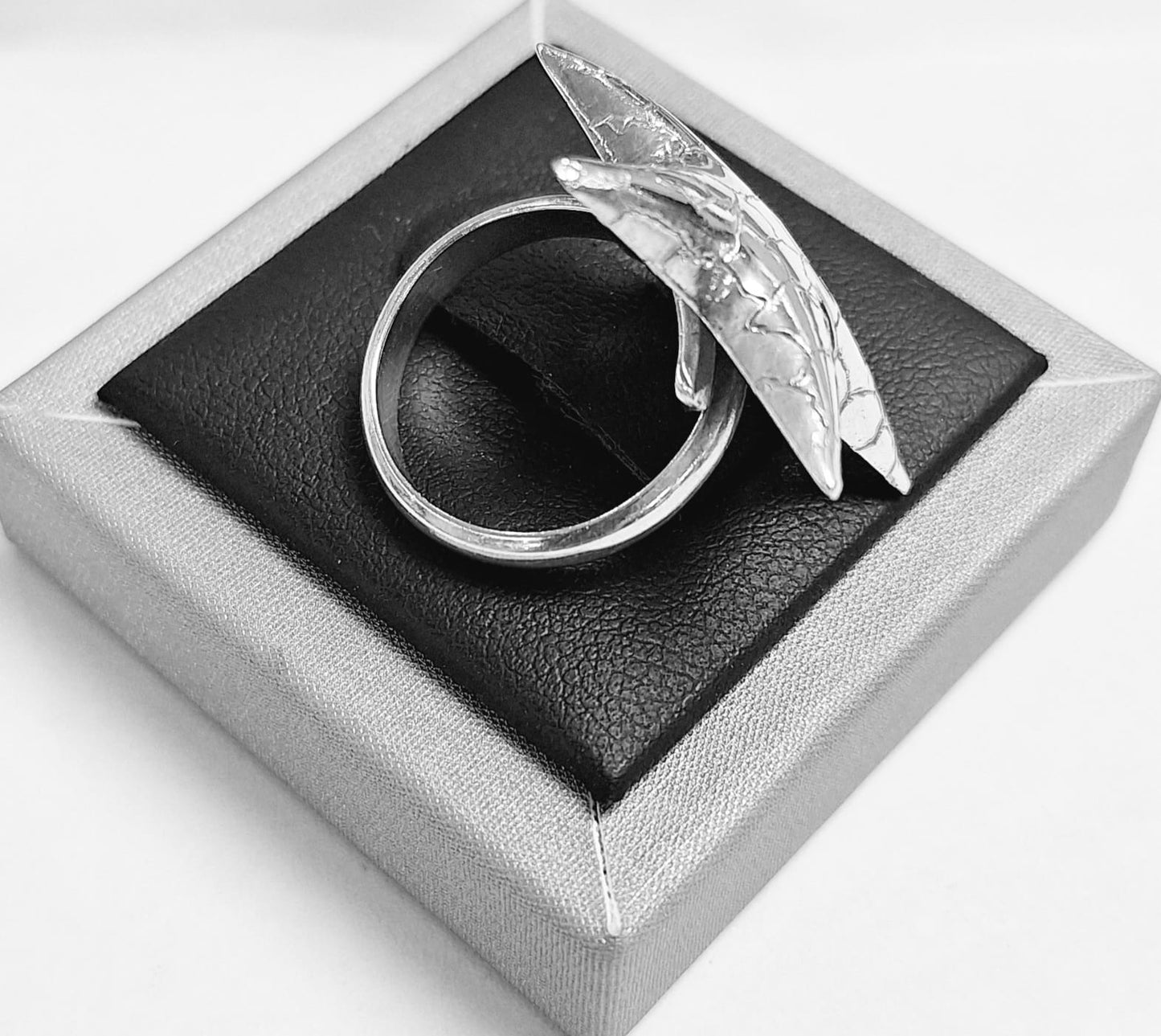 Anillo Estrella, Plata Ley 925, sello de autenticidad Plata Ley .925