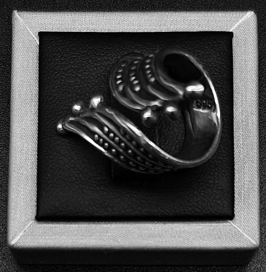 Anillo Plata Ley 925 , Vintage, sello de autenticidad Plata Ley .925