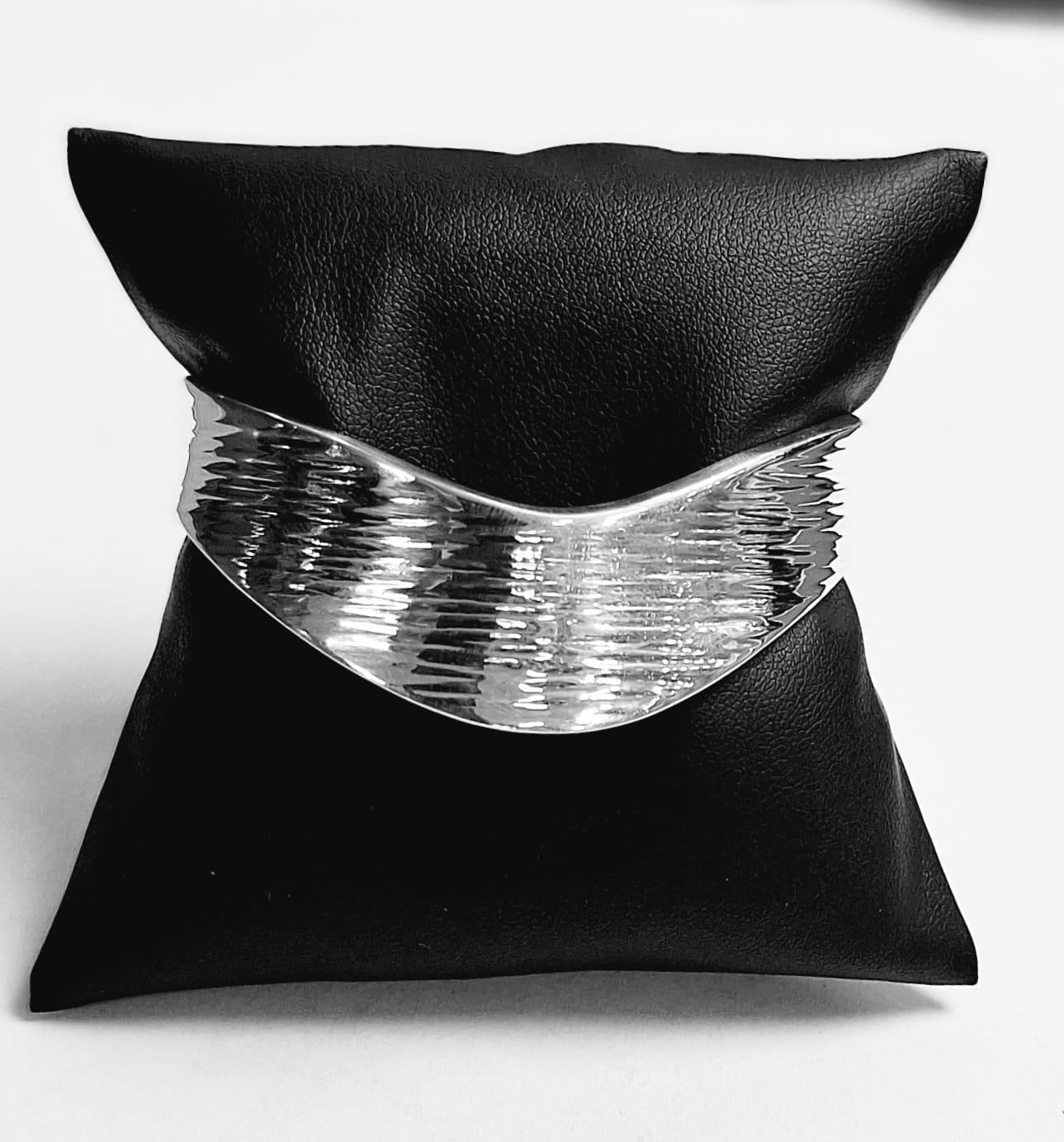 Brazalete en Plata Ley 950, vista frontal