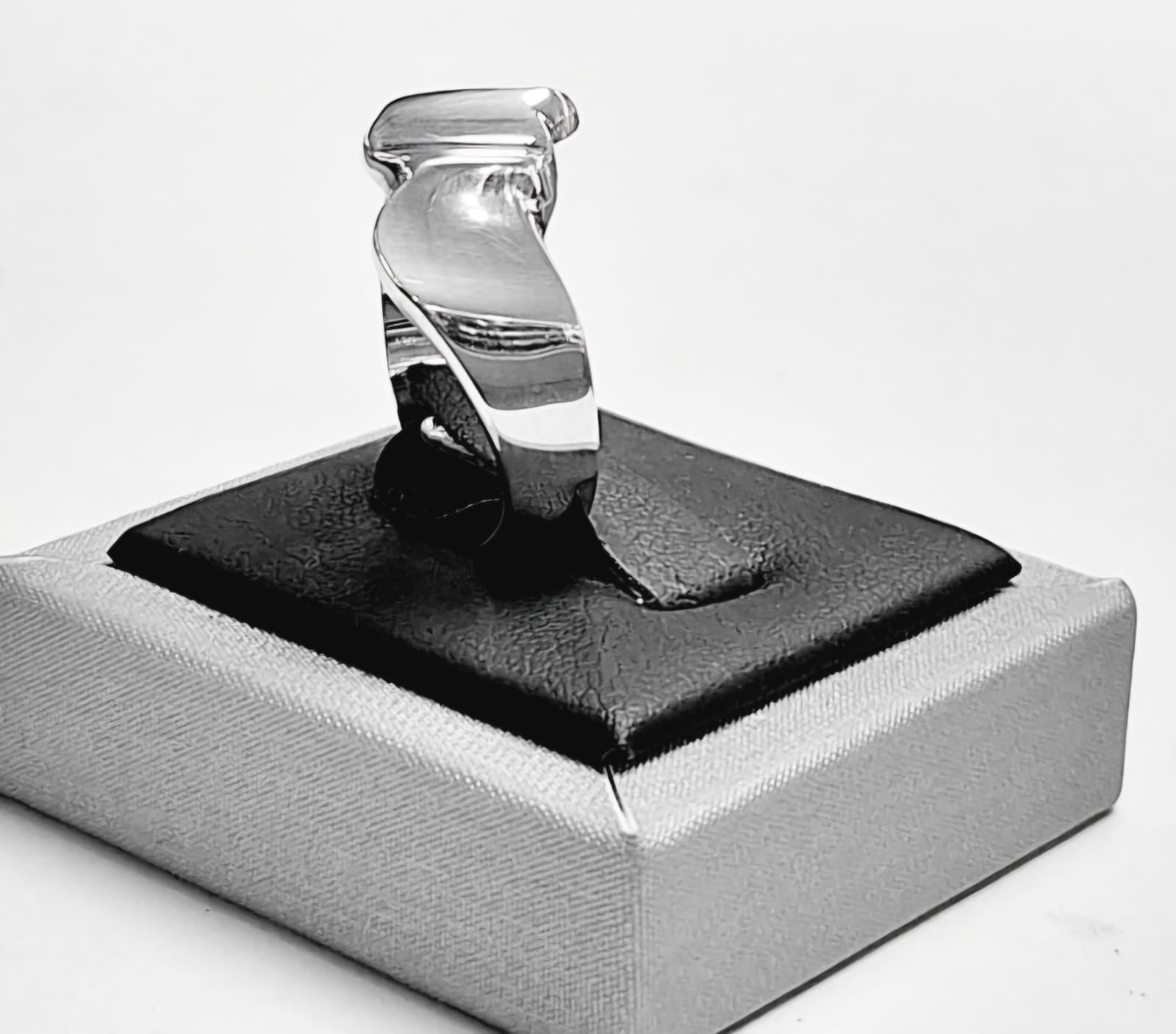 Anillo en Plata Ley 925, sello de autenticidad Plata Ley .925