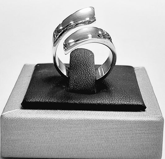 Anillo en Plata Ley 925, vista frontal