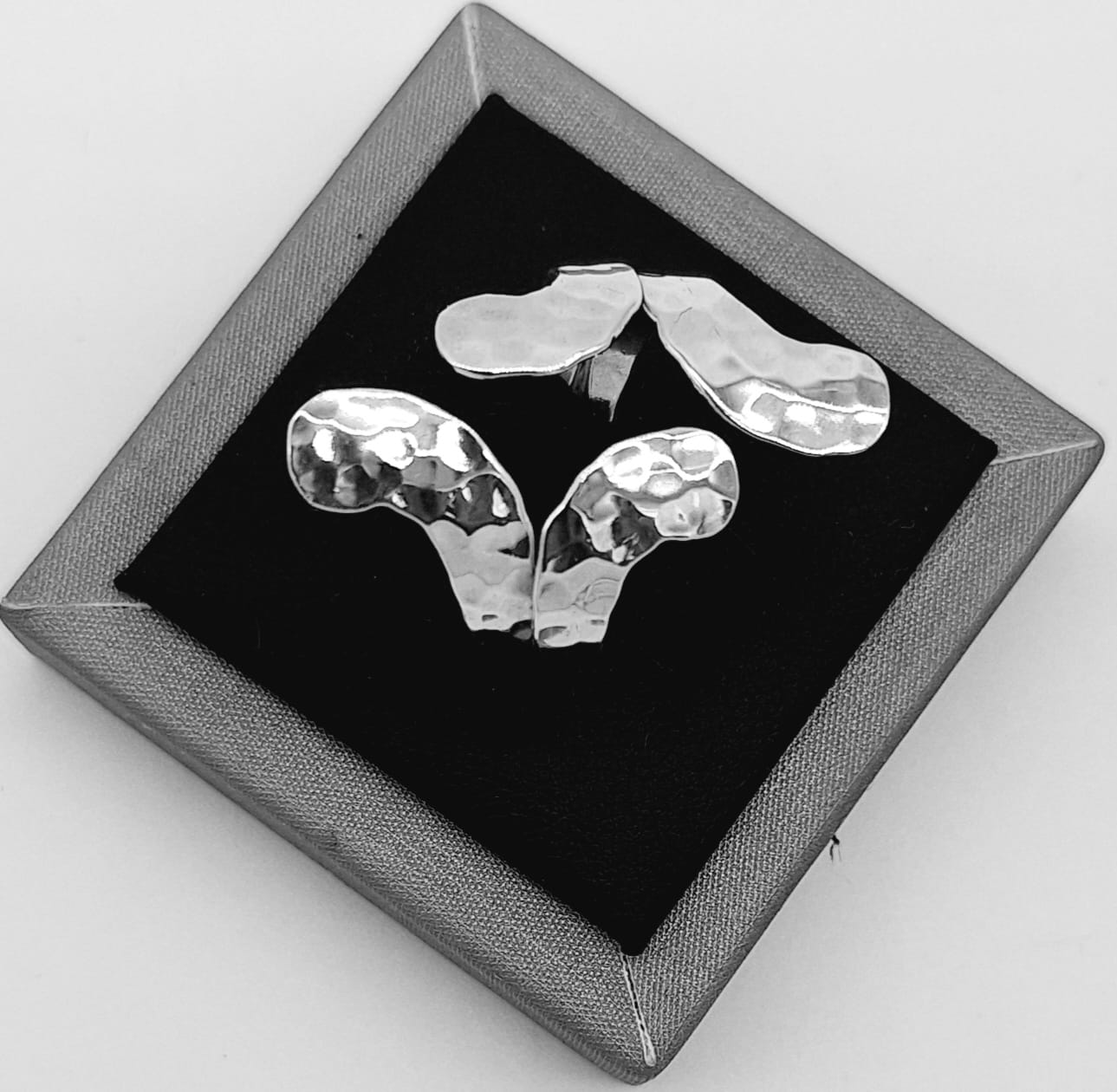 Anillo Plata Ley 925, vista frontal
