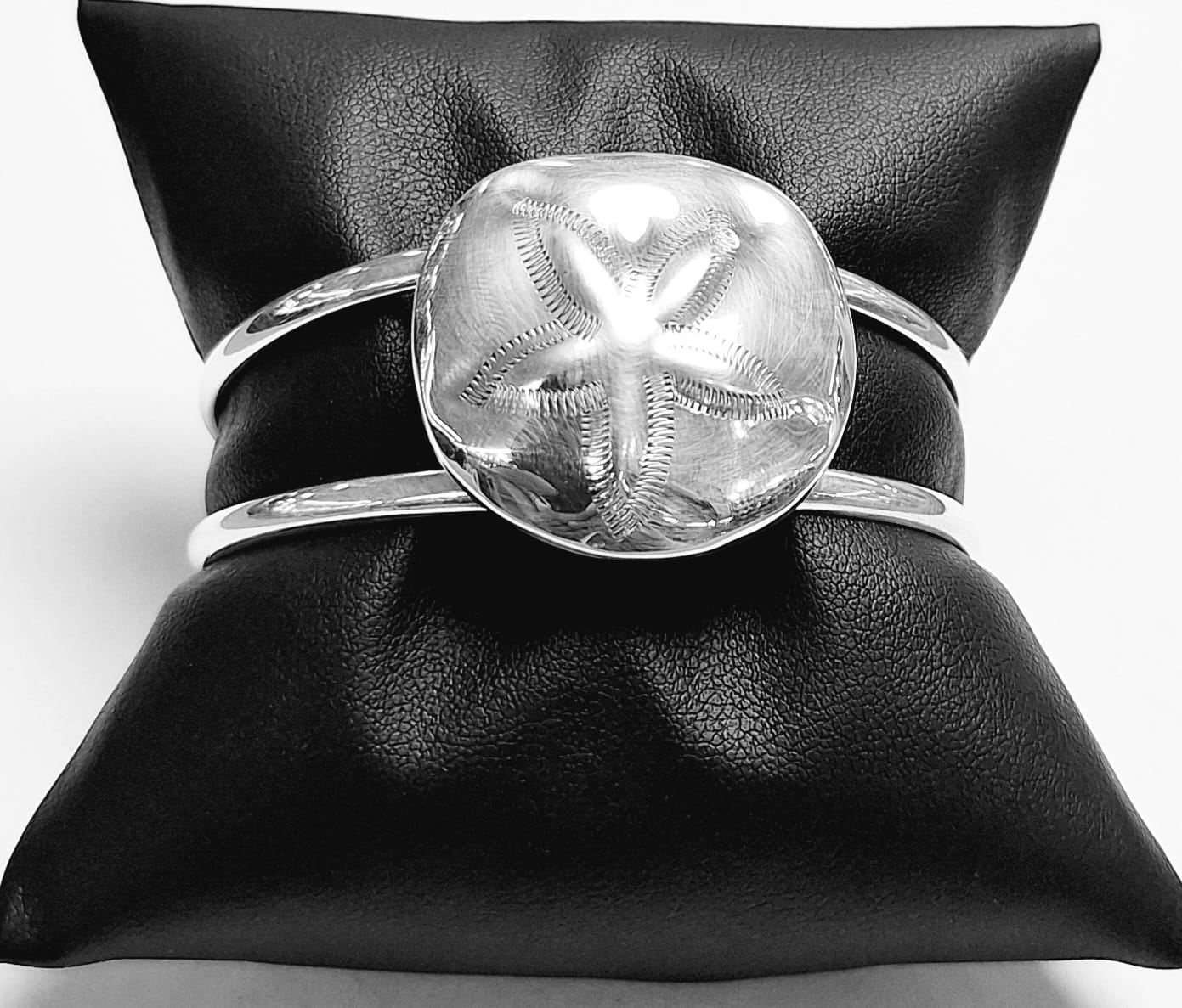 Brazalete en Plata Ley 925, vista frontal
