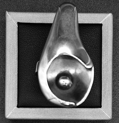 Sello de ley en el interior del anillo plata ley 950