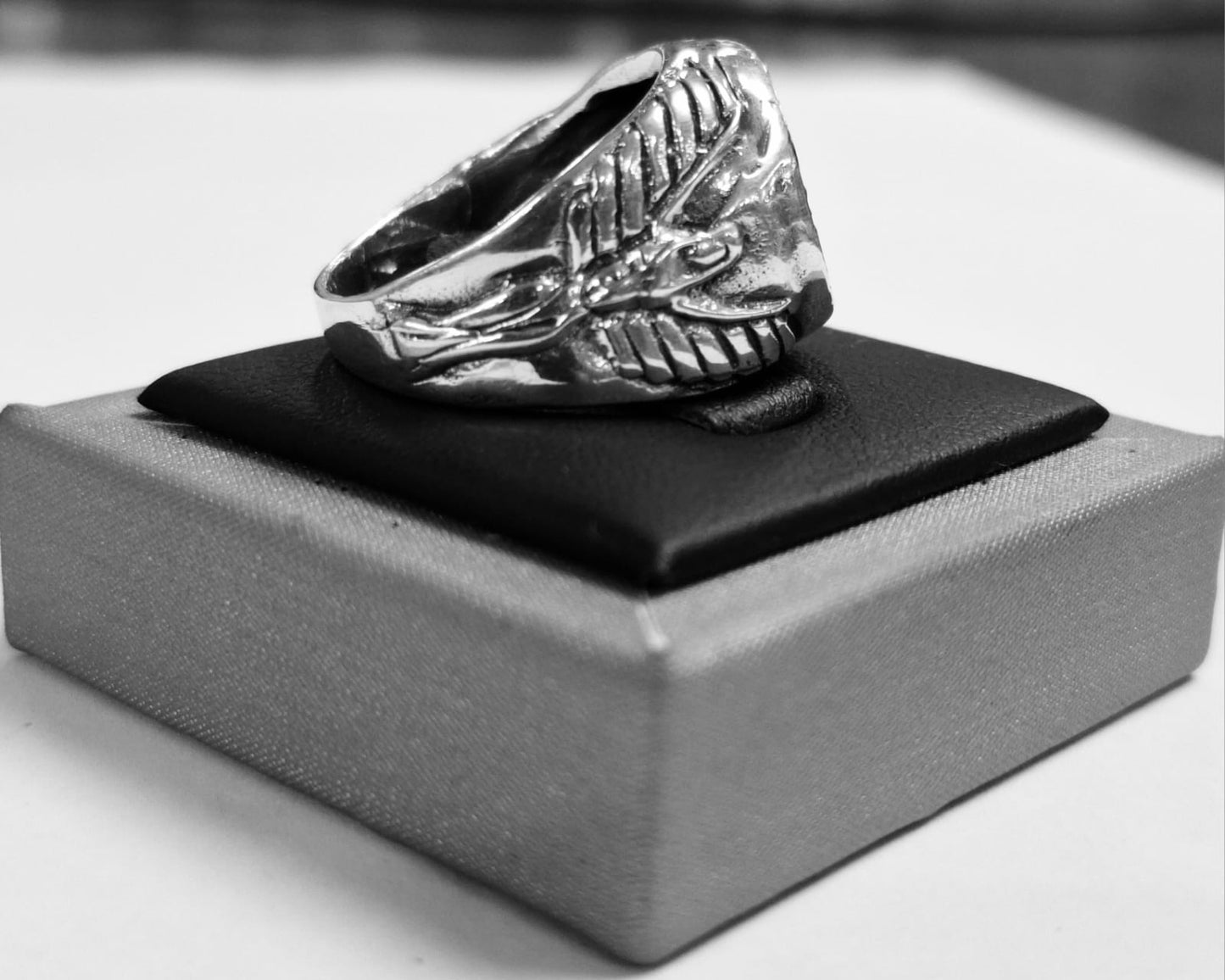 Anillo de Poder Rey Salomón en Plata Ley 925, sello de autenticidad Plata Ley .925