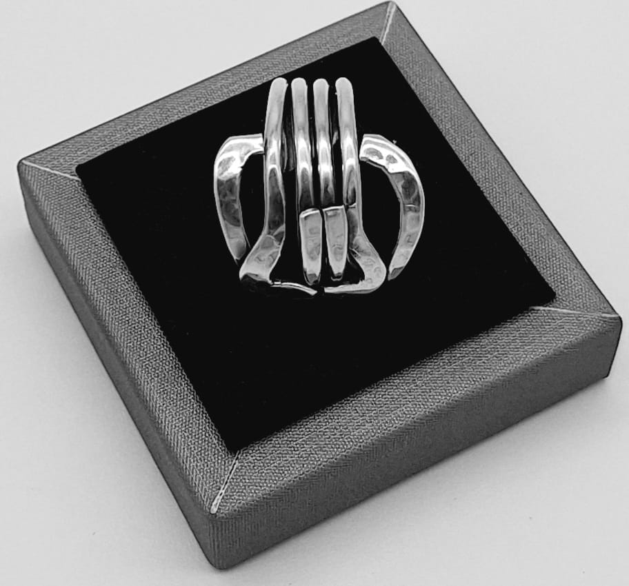 Anillo Plata Ley 925, sello de autenticidad Plata Ley .925