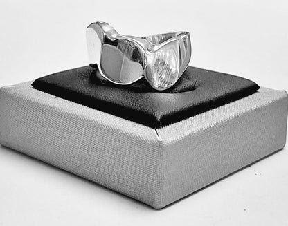Anillo en Plata Ley 925, vista frontal