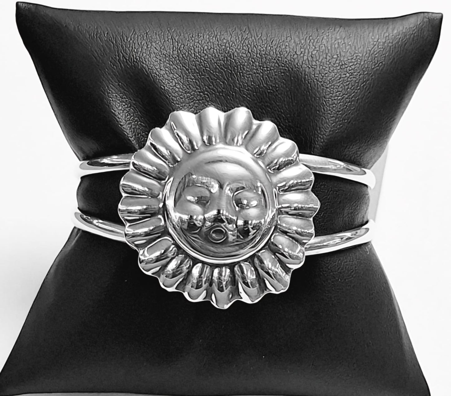 Brazalete en Plata Ley 925, vista frontal