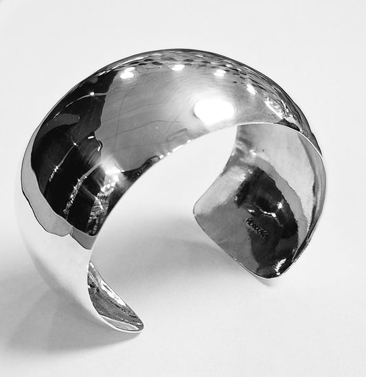 Brazalete en Plata Ley 925, vista frontal