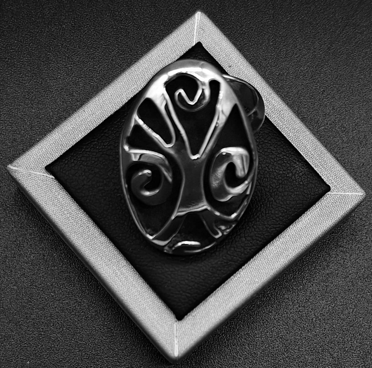 Anillo Plata Ley 925 , Vintage, sello de autenticidad Plata Ley .925