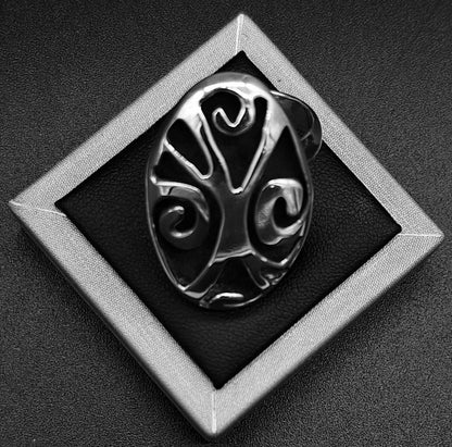 Anillo Plata Ley 925 , Vintage, sello de autenticidad Plata Ley .925