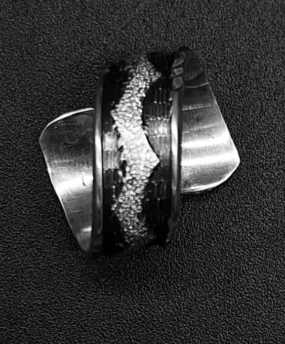 Anillo Plata Ley 925 , Vintage, sello de autenticidad Plata Ley .925