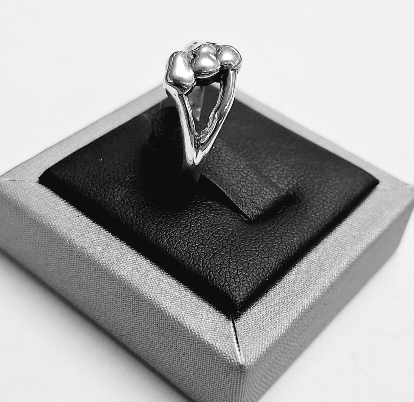 Anillo en Plata Ley 925, vista frontal