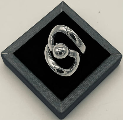 Anillo Plata 925, vista frontal