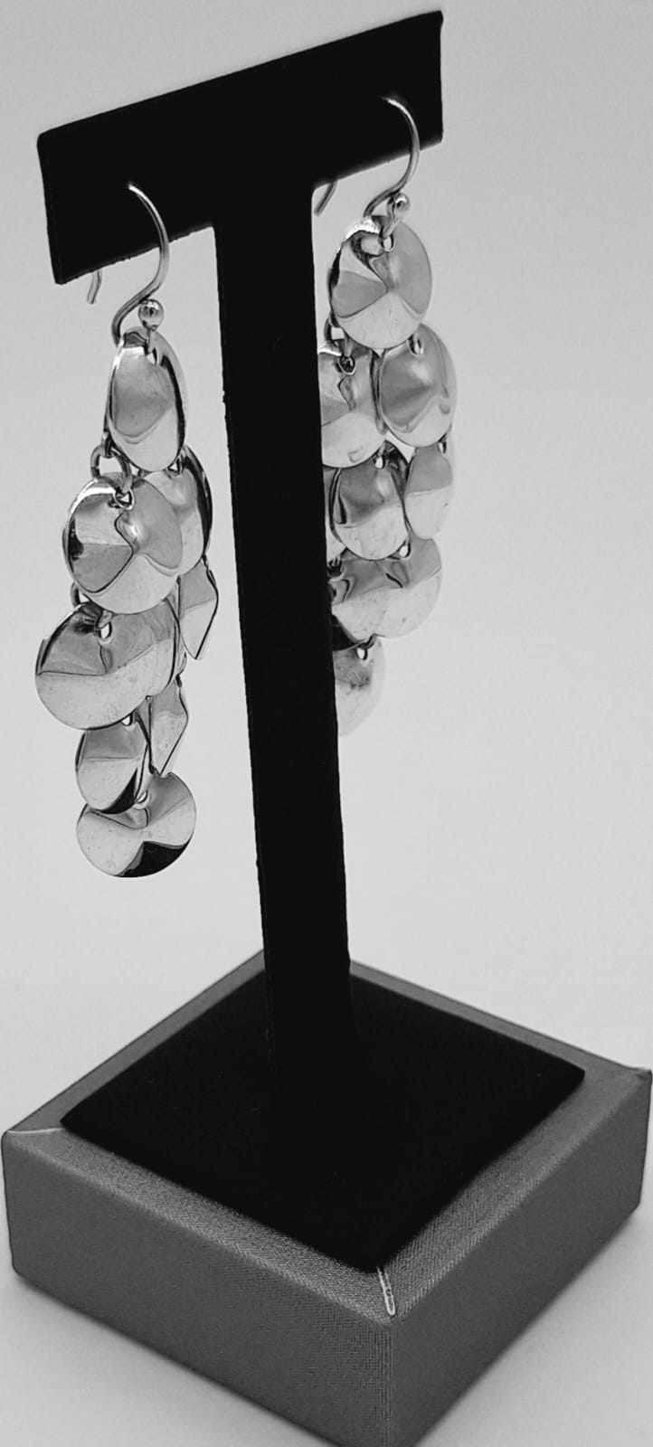 Arete Plata Ley 925, sello de autenticidad Plata Ley .925