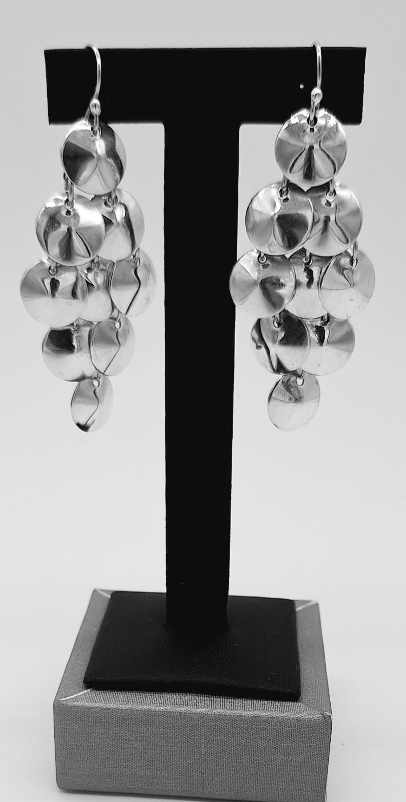 Arete Plata Ley 925, vista frontal